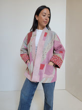 Load image into Gallery viewer, Kantha Quilt Jacket - No. 060