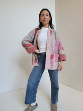 Load image into Gallery viewer, Kantha Quilt Jacket - No. 060
