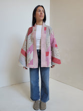 Load image into Gallery viewer, Kantha Quilt Jacket - No. 060