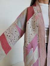 Load image into Gallery viewer, Kantha Quilt Jacket - No. 060