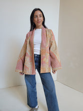 Load image into Gallery viewer, Kantha Quilt Jacket - No. 055