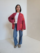 Load image into Gallery viewer, Kantha Quilt Jacket - No. 052