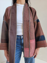 Load image into Gallery viewer, Kantha Quilt Jacket - No. 056