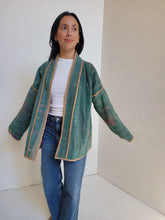 Load image into Gallery viewer, Kantha Quilt Jacket - No. 051