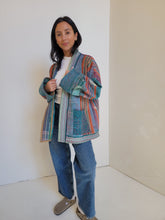 Load image into Gallery viewer, Kantha Quilt Jacket - No. 058