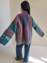 Load image into Gallery viewer, Kantha Quilt Jacket - No. 058