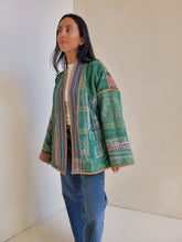 Load image into Gallery viewer, Kantha Quilt Jacket - No. 058