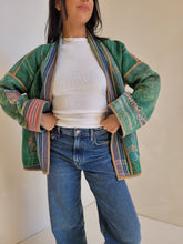 Load image into Gallery viewer, Kantha Quilt Jacket - No. 058