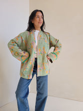 Load image into Gallery viewer, Kantha Quilt Jacket - No. 053