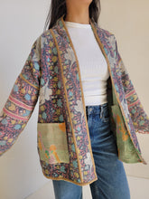 Load image into Gallery viewer, Kantha Quilt Jacket - No. 053