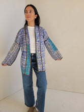 Load image into Gallery viewer, Kantha Quilt Jacket - No. 054