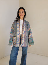 Load image into Gallery viewer, Kantha Quilt Jacket - No. 062