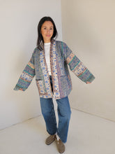 Load image into Gallery viewer, Kantha Quilt Jacket - No. 062