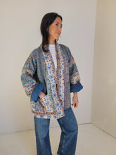 Load image into Gallery viewer, Kantha Quilt Jacket - No. 062