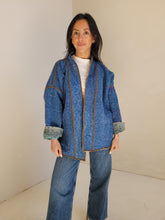 Load image into Gallery viewer, Kantha Quilt Jacket - No. 062