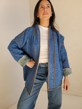 Load image into Gallery viewer, Kantha Quilt Jacket - No. 062