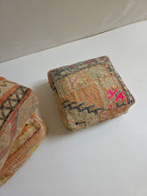 Load image into Gallery viewer, Vintage Wool Floor Cushion | Pastels