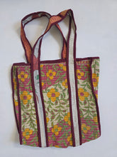 Load image into Gallery viewer, Kantha Tote Bag - Floral