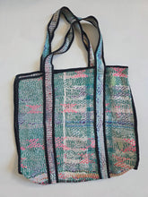 Load image into Gallery viewer, Kantha Tote Bag - Greens