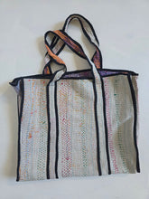 Load image into Gallery viewer, Kantha Tote Bag - Neutrals