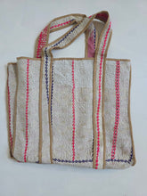 Load image into Gallery viewer, Kantha Tote Bag - Neutrals