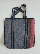 Load image into Gallery viewer, Kantha Tote Bag - Blues