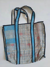 Load image into Gallery viewer, Kantha Tote Bag - Blues