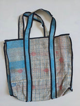 Load image into Gallery viewer, Kantha Tote Bag - Blues