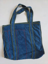 Load image into Gallery viewer, Kantha Tote Bag - Blues
