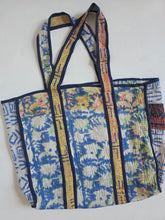 Load image into Gallery viewer, Kantha Tote Bag - Blues