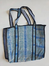 Load image into Gallery viewer, Kantha Tote Bag - Blues