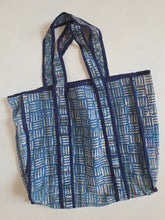 Load image into Gallery viewer, Kantha Tote Bag - Blues