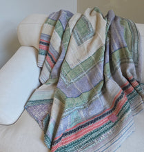 Load image into Gallery viewer, Kantha Quilt No. 101