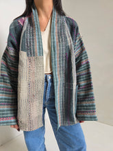 Load image into Gallery viewer, Kantha Quilt Jacket - No. 065