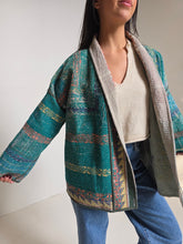 Load image into Gallery viewer, Kantha Quilt Jacket - No. 068