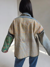 Load image into Gallery viewer, Kantha Quilt Jacket - No. 071