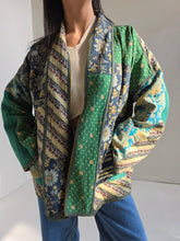 Load image into Gallery viewer, Kantha Quilt Jacket - No. 073