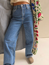 Load image into Gallery viewer, Long Embroidered Quilt Jacket - No. 093