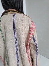 Load image into Gallery viewer, Long Kantha Quilt Jacket - No. 076