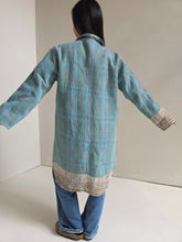 Load image into Gallery viewer, Long Kantha Quilt Jacket - No. 075