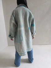 Load image into Gallery viewer, Long Kantha Quilt Jacket - No. 077