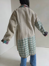 Load image into Gallery viewer, Long Kantha Quilt Jacket - No. 079