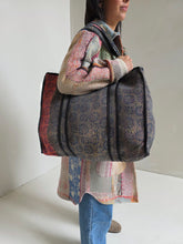 Load image into Gallery viewer, Long Kantha Quilt Jacket - No. 078