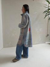 Load image into Gallery viewer, Long Kantha Quilt Jacket - No. 080