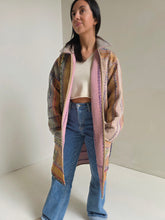 Load image into Gallery viewer, Long Kantha Quilt Jacket - No. 082
