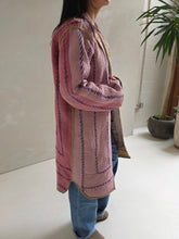Load image into Gallery viewer, Long Kantha Quilt Jacket - No. 082