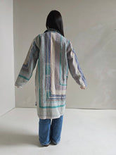 Load image into Gallery viewer, Long Kantha Quilt Jacket - No. 083