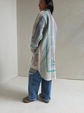 Load image into Gallery viewer, Long Kantha Quilt Jacket - No. 083