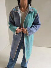 Load image into Gallery viewer, Long Kantha Quilt Jacket - No. 083
