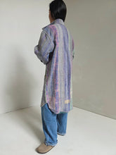 Load image into Gallery viewer, Long Kantha Quilt Jacket - No. 084